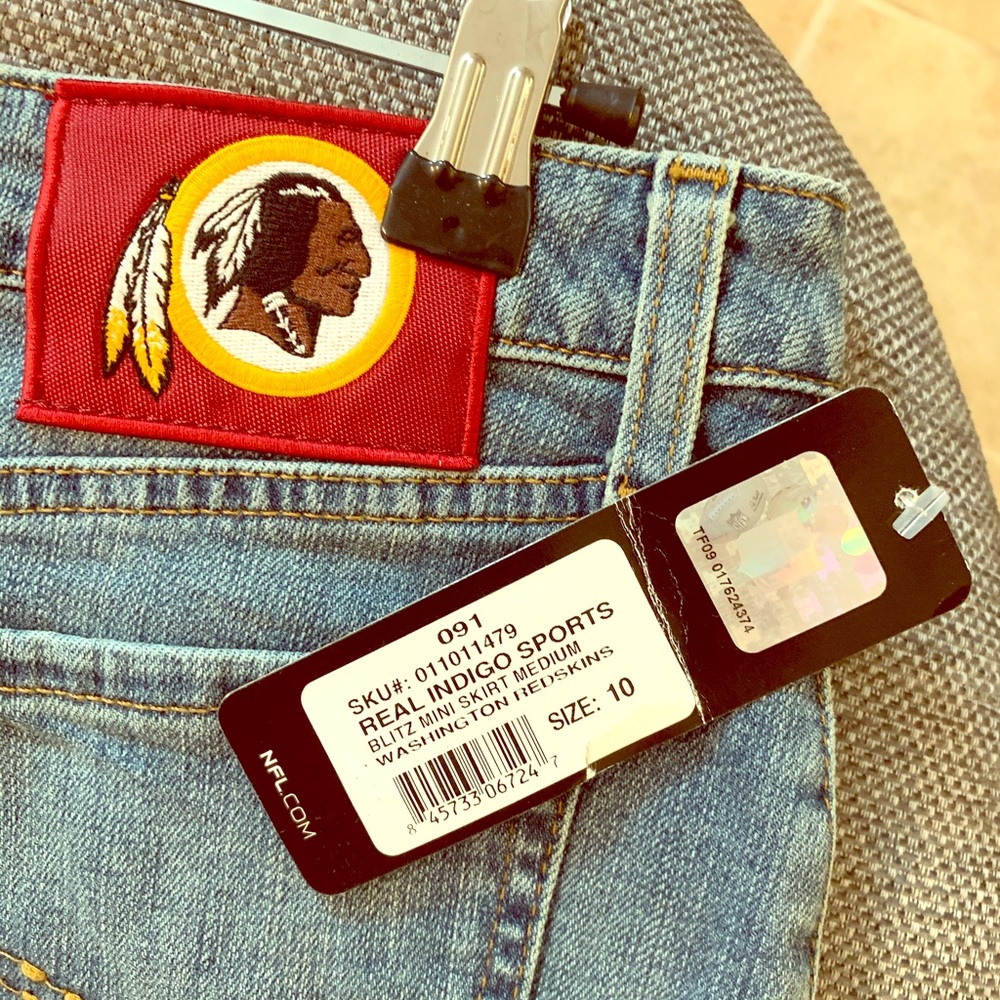 Redskins denim mini skirt
